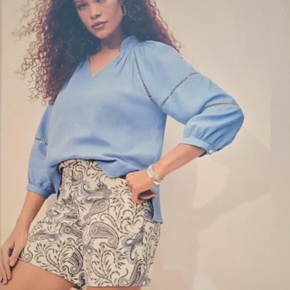 LOFT Pants - ☀️🌿Ann Taylor Loft Riviera Shorts in Paisley (NEW WITH TAG)☀️🌿